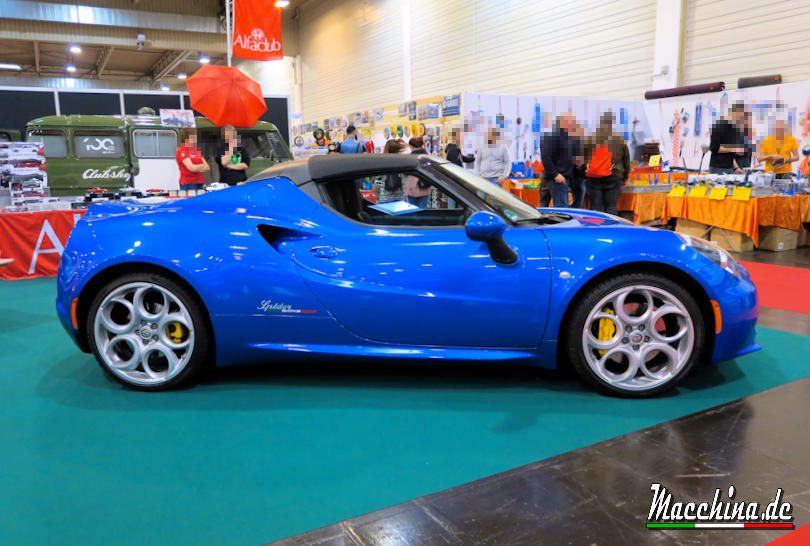 Alfa Romeo 4C Spider Italia, Foto: Macchina.de